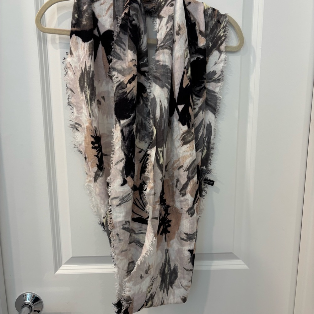 Apt. 9 Black and Gray Accent Piece with Modern Asymmetrical Design
